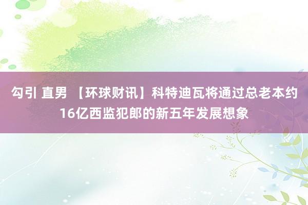 勾引 直男 【环球财讯】科特迪瓦将通过总老本约16亿西监犯郎的新五年发展想象